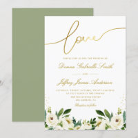 witte roos en uitnodiging voor een griekse bruilof