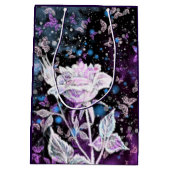 Witte Roos en Vlinders Cadeautas (Achterkant)