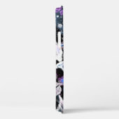 Witte roos en vlinders iPhone Case (Achterkant / Rechts)