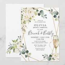 Witte Roos Eucalyptus Groene Brunch & Mousserende 