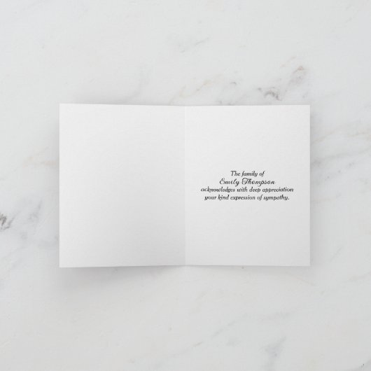 Witte roos in strandzand kaart (Binnen)