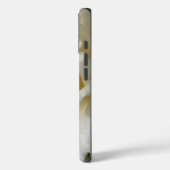 Witte Roos met Regendruppels Case-Mate iPhone Case (Achterkant / Links)