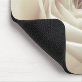 witte roos muismat (Hoek)