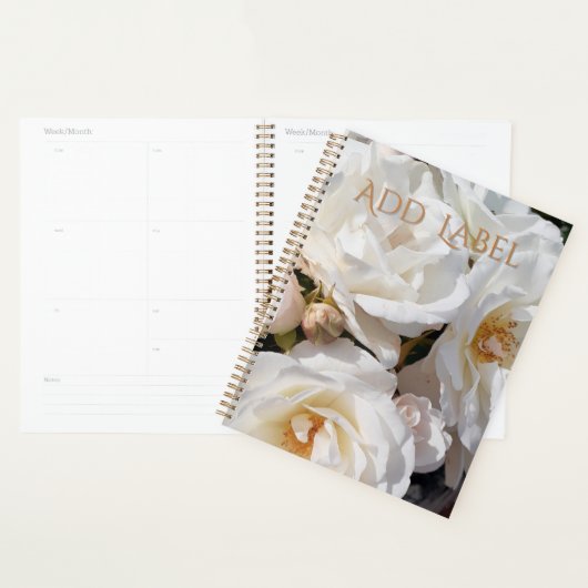 Witte Roos Persoonlijke Planner (Display)