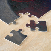Witte Roos Schilderij Legpuzzel (Zijkant)