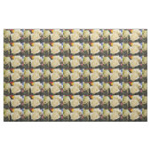 Witte roos stof (Fat Quarter)