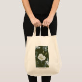Witte Roos Tote Bag (Voorkant (product))