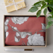 Witte Roos uit het Verleden Tissuepapier (Geschenk)