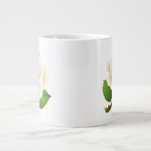Witte Roos van Austin Grote Koffiekop (Voorkant)