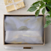 Witte roos zachte focus tissuepapier (Geschenk)