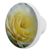 Witte Rose Aangepaste Keramische knop (Rechts)