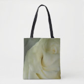Witte Rose All Over Print Bag Tote Bag (Voorkant)