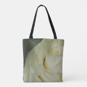 Witte Rose All Over Print Bag Tote Bag (Achterkant)