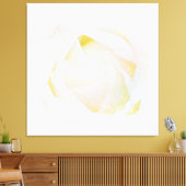 *~* Witte Rose Blush Roze Bloemen Abstract AR8 Canvas Afdruk (Insitu (Woonkamer))