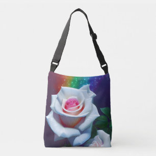 Witte Rose Crossbody tas