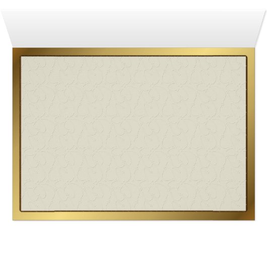 Witte Rose Elegantie (Binenzijde Horizontaal (Onderkant))