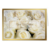 Witte Rose Elegantie (Voorkant Horizontaal)