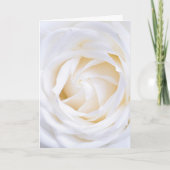 "WITTE ROSE" WENSKAART KAART (Voorkant)