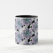 Witte & Roze Bloemen Harmonie Mok (Midden)