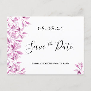 Witte roze bloemen van 16 partijen, met uitzonderi briefkaart