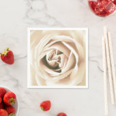 Witte roze druk servet (Insitu)