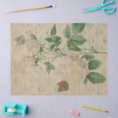  witte roze en vlinderontbinding tissuepapier (Craft)