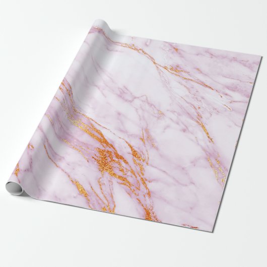 Witte roze grijze kleurige glimmende borstels cadeaupapier (Uitgerold)