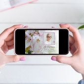 Witte Roze Krab Appelbloemen Dood Jubileum Kaart