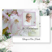 Witte Roze Krab Appelbloemen Dood Jubileum Kaart