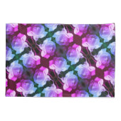 Witte roze met regendruppels Abstracte Florence Kussensloop (Achterkant)