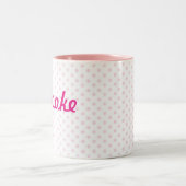 Witte roze MOK & BROOKE naam (Center)