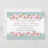 Witte roze orchideeën Vrijgezellenfeest Kaart (Voorkant)