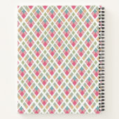 Witte roze pleister notitieboek (Achterkant)