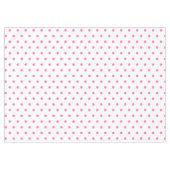  witte roze pooldots tafelkleed (Voorkant (Horizontaal))