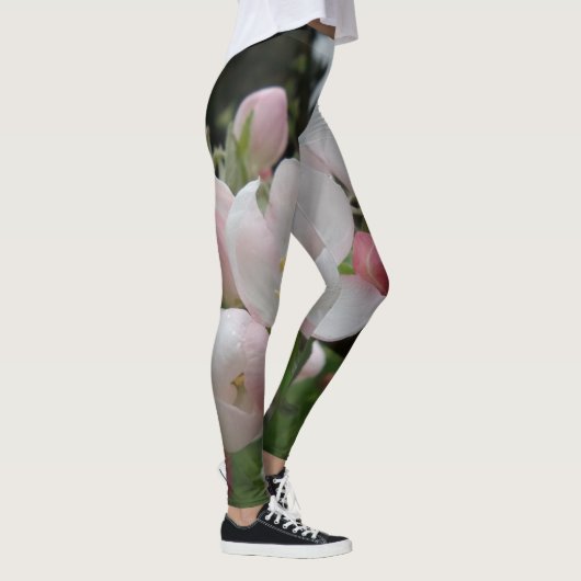 Witte/roze ventilatorLeggings Leggings (Rechts)