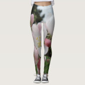 Witte/roze ventilatorLeggings Leggings (Voorkant)