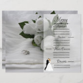 witte rozen (Voorkant / Achterkant)