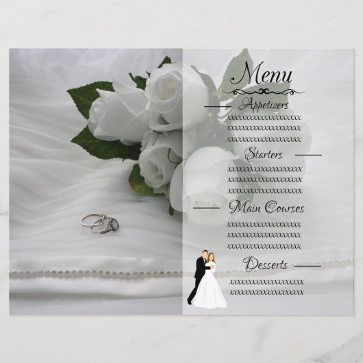 witte rozen (Voorkant)