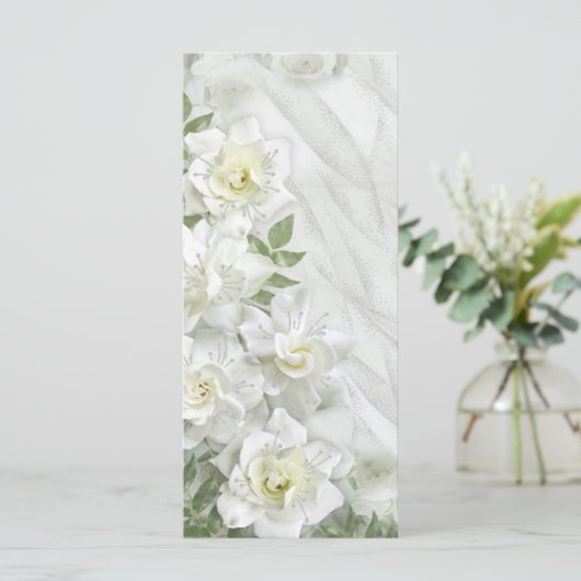 witte rozen (Staand voorkant)