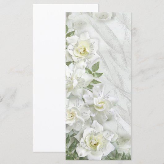 witte rozen (Voorkant / Achterkant)