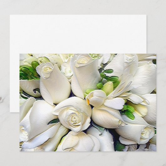 Witte rozen_ (Voorkant / Achterkant)