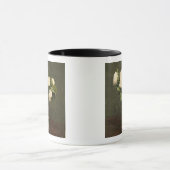 Witte rozen, 1875 (olie op doek) mok (Midden)