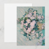 Witte Rozen-1890-Vincent van Gogh   (Voorkant / Achterkant)