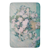 Witte Rozen-1890-Vincent van Gogh   Badmat (Voorkant Verticaal)