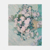 Witte rozen-1890-Vincent van Gogh Fleece Deken (Voorkant)
