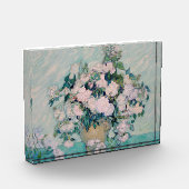 Witte Rozen-1890-Vincent van Gogh  Fotoblokken (Links)