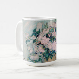 Witte Rozen-1890-Vincent van Gogh    Koffiemok