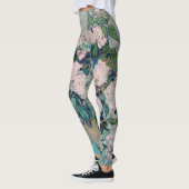 Witte Rozen-1890-Vincent van Gogh Leggings (Links)