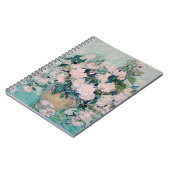 Witte rozen-1890-Vincent van Gogh Notitieboek (Linkerzijde)