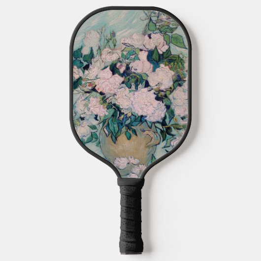 Witte Rozen-1890-Vincent van Gogh   Pickleball Paddle (Voorkant)